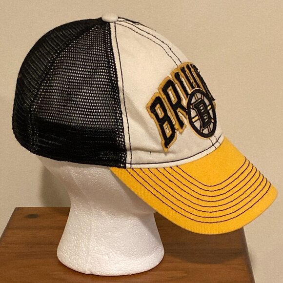 Boston Bruins Old School Reebok Superflex Faceoff Edition Baseball Cap Size S/M - Picture 6 of 13